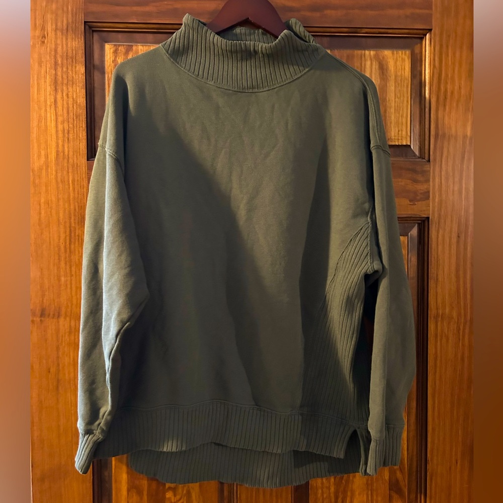 Aerie mock neck sweatshirt